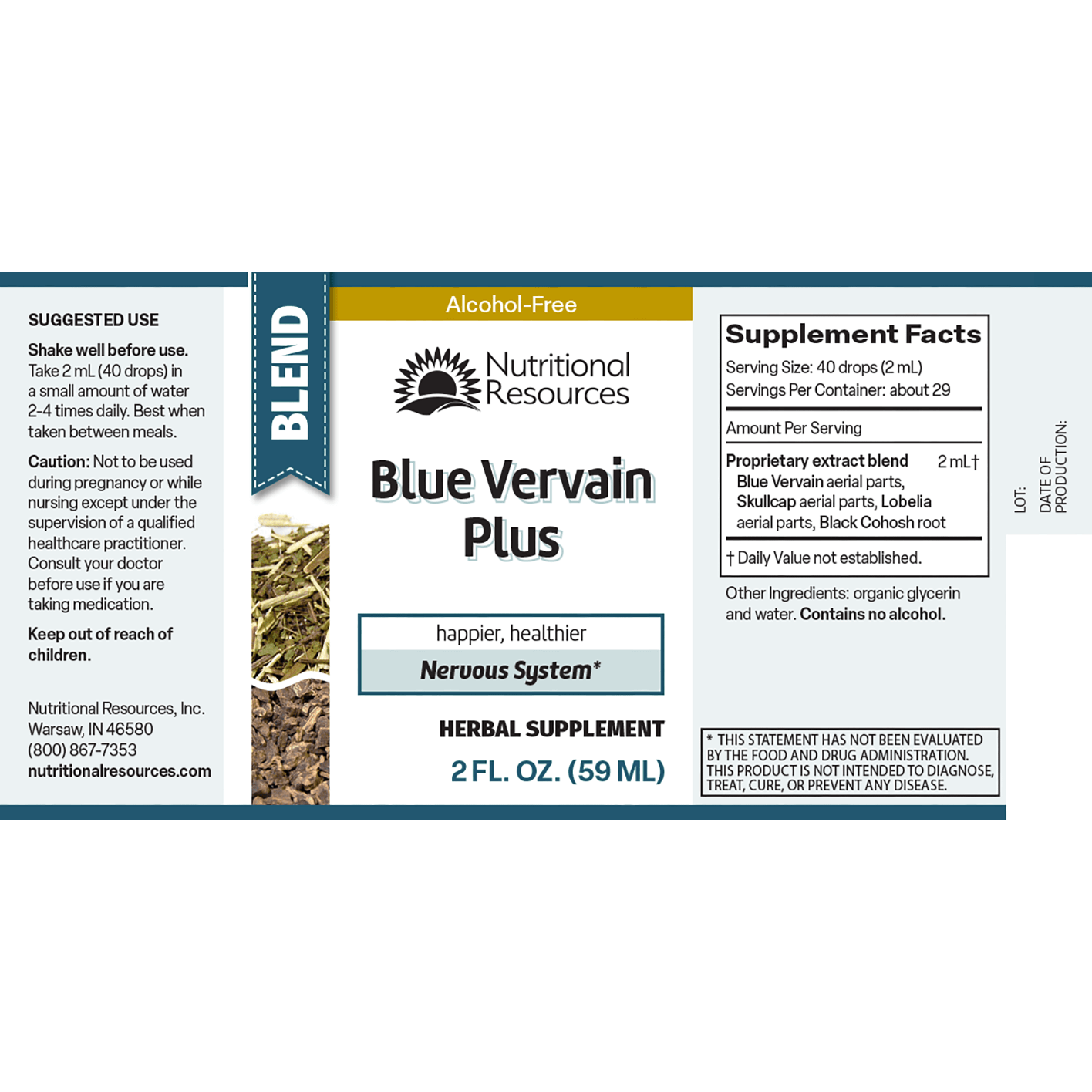 Blue Vervain Plus