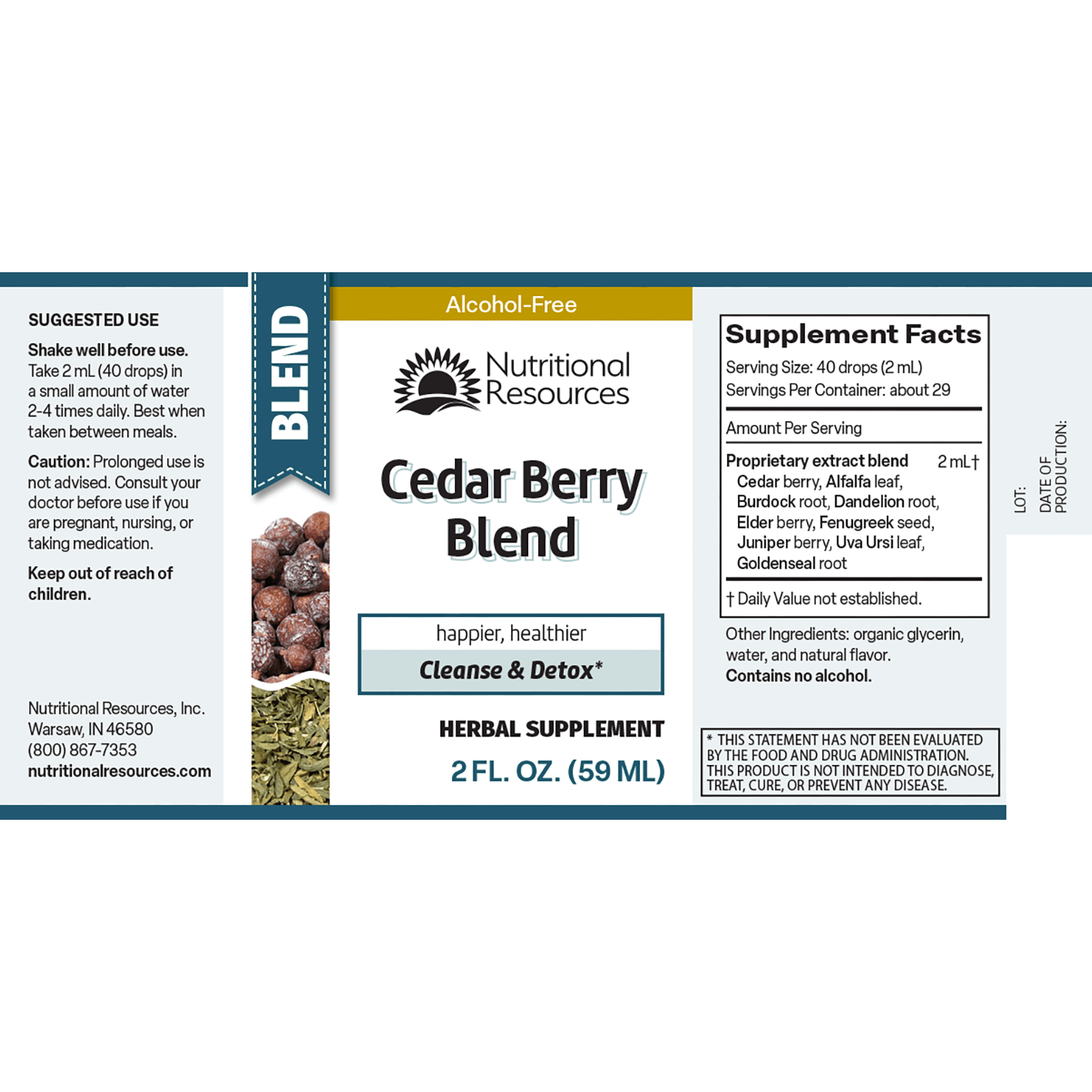 Cedar Berry Blend