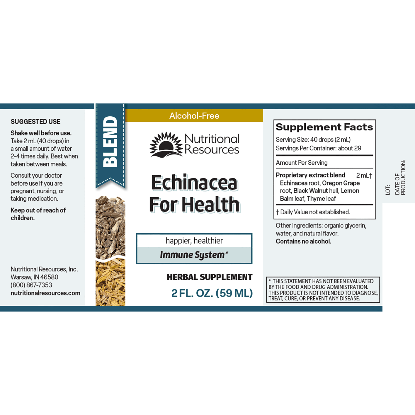 Echinacea for Health - Nutritional Resources