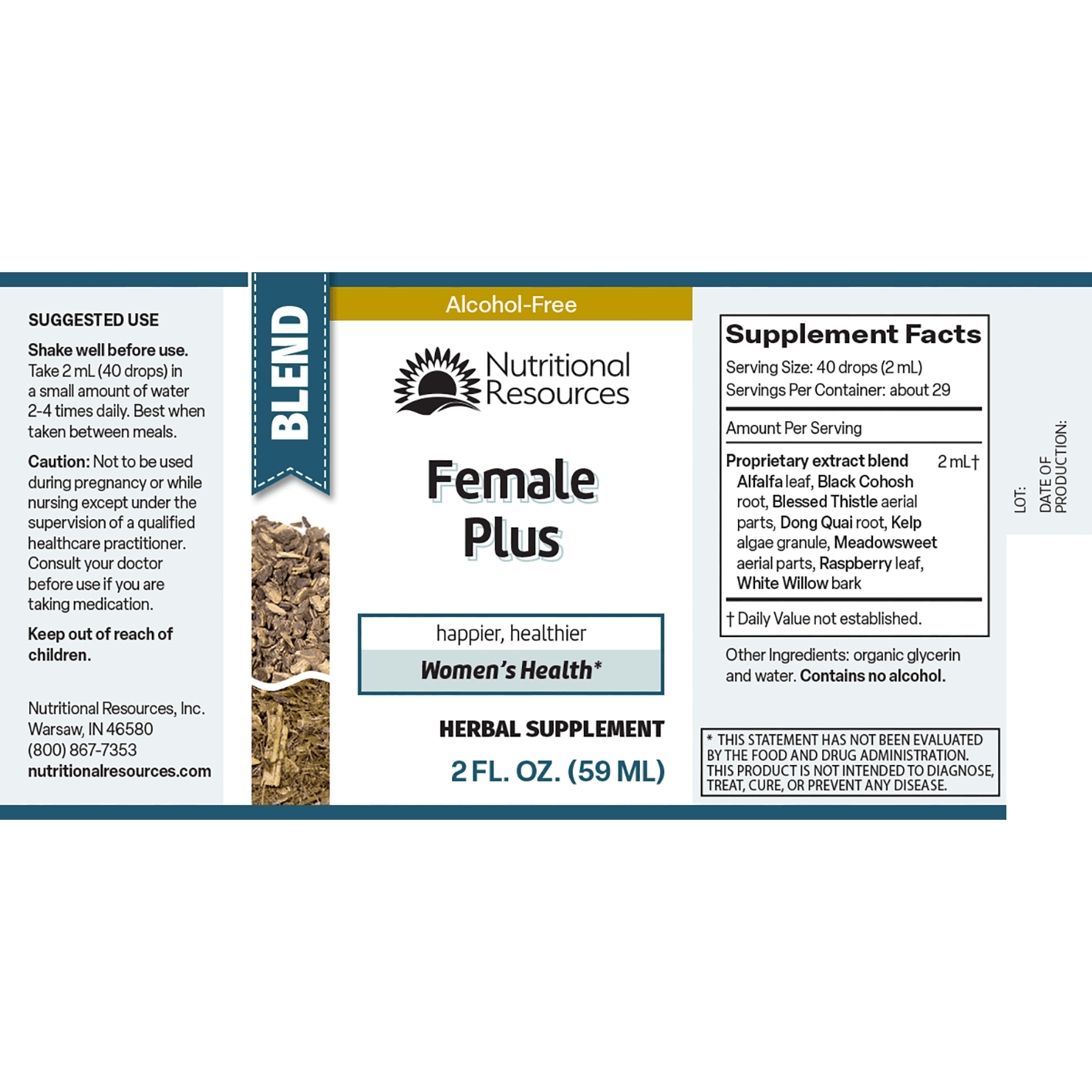Female Plus - Nutritional Resources