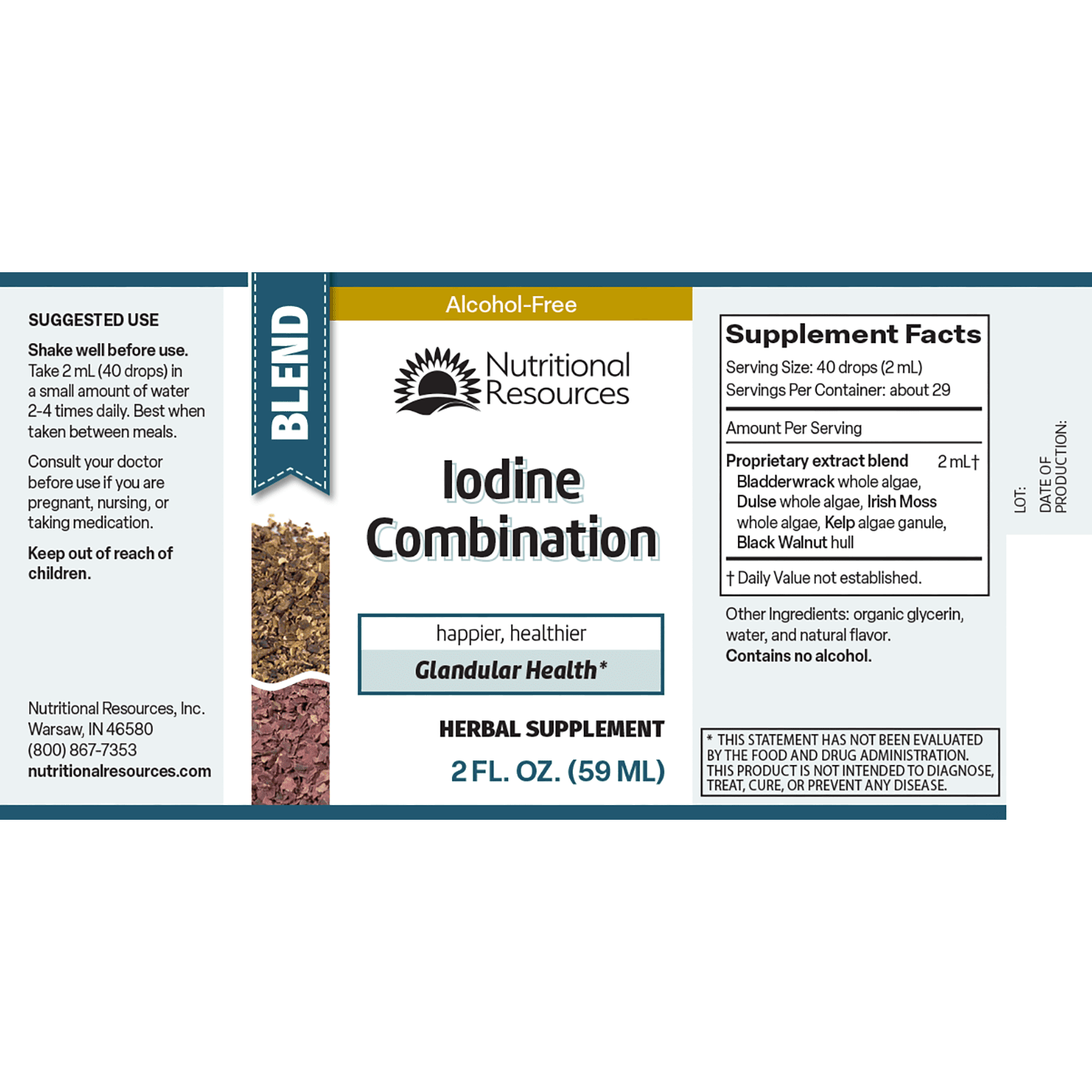 Iodine Combination - Nutritional Resources