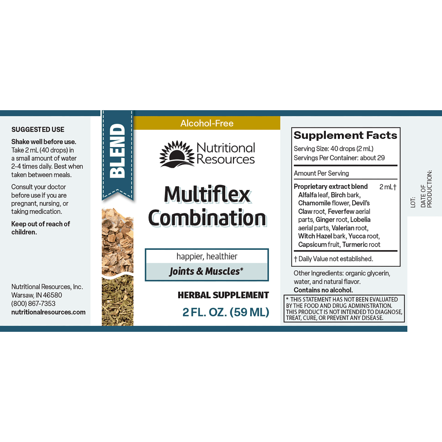 Multiflex Combination - Nutritional Resources