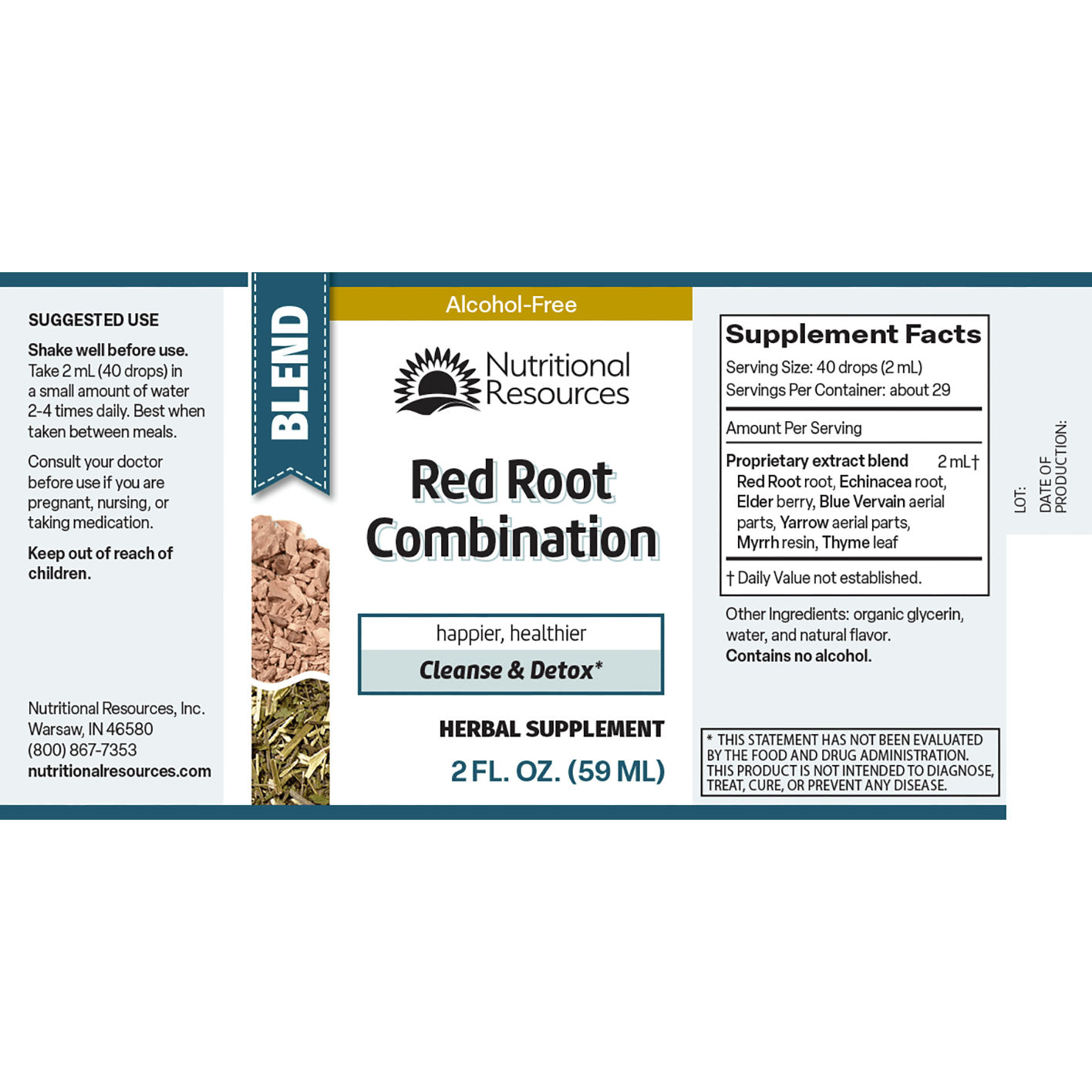 Red Root Combination