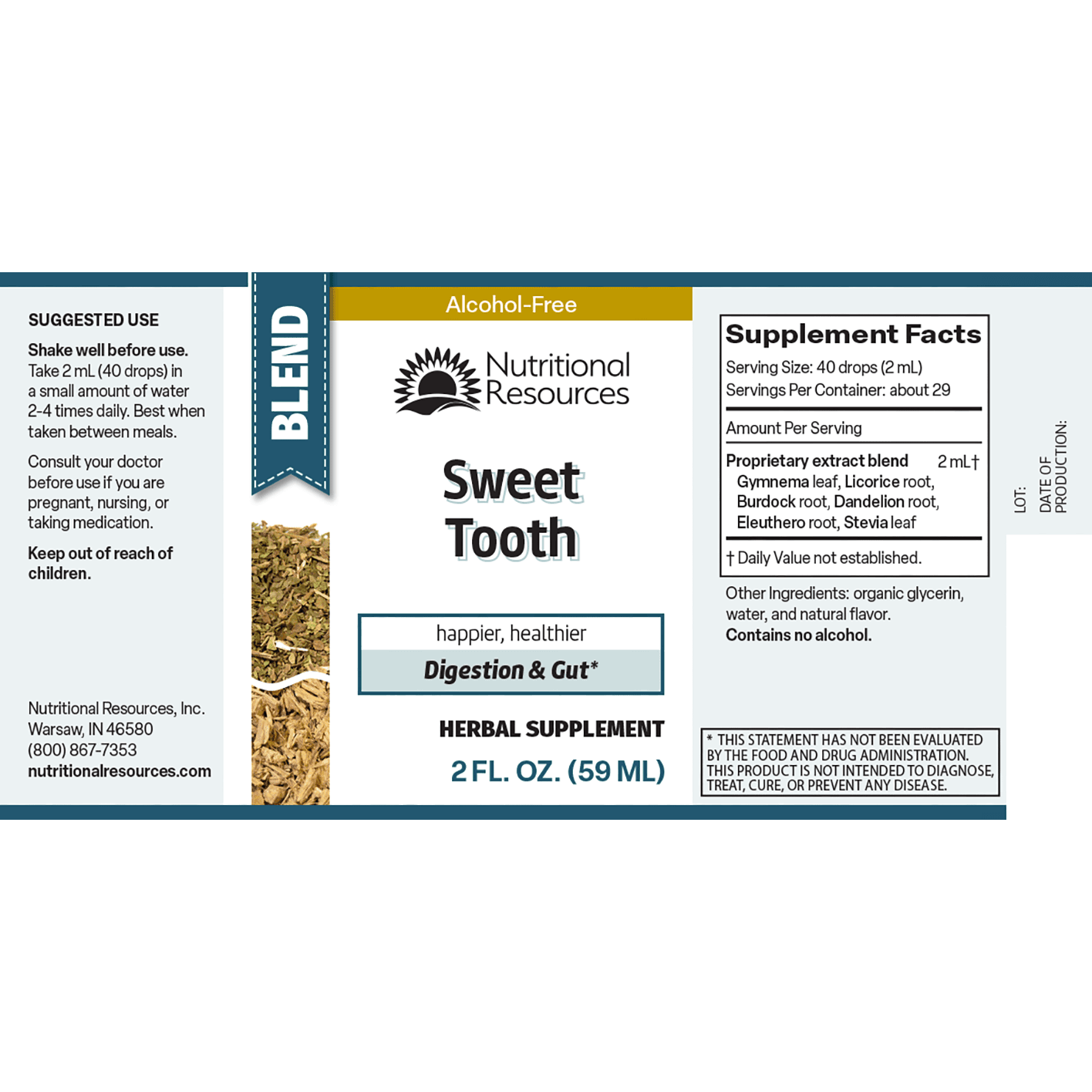 Sweet Tooth - Nutritional Resources