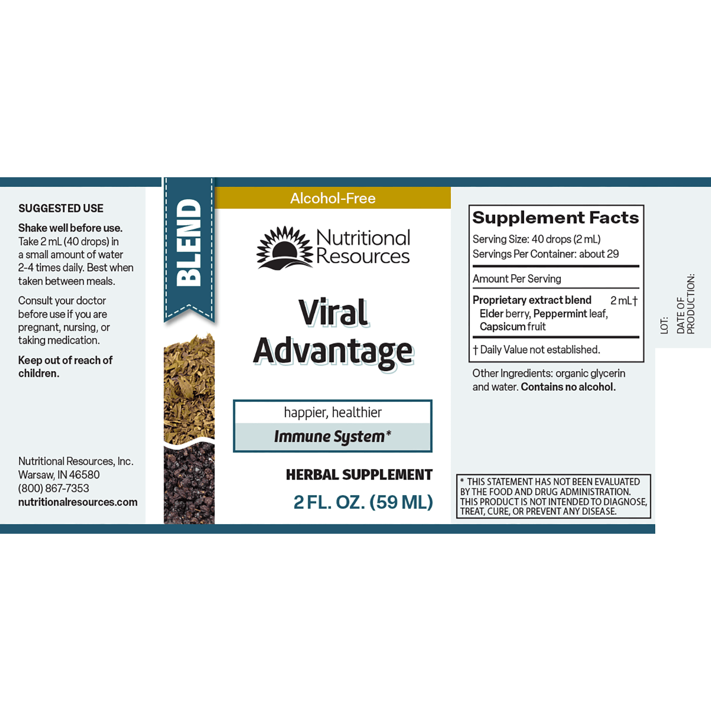 Viral Advantage - Nutritional Resources
