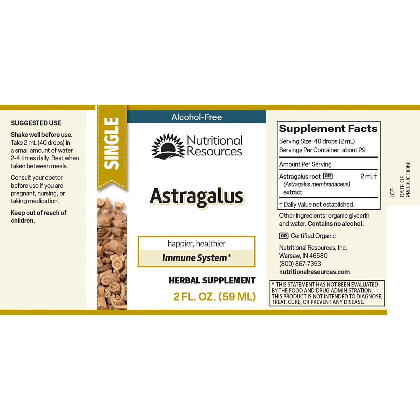 Astragalus - Nutritional Resources
