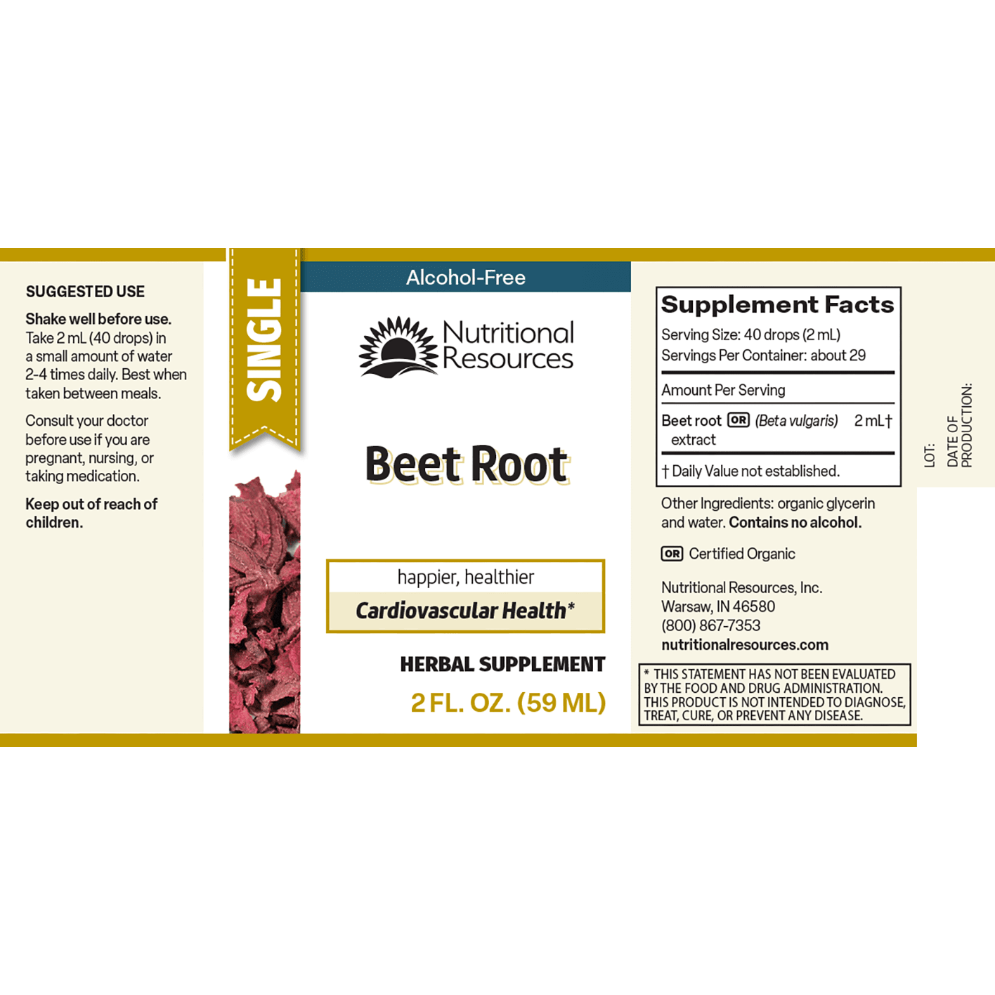 Beet Root - Nutritional Resources