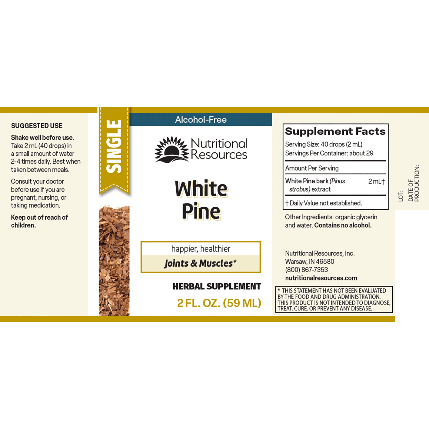 White Pine - Nutritional Resources