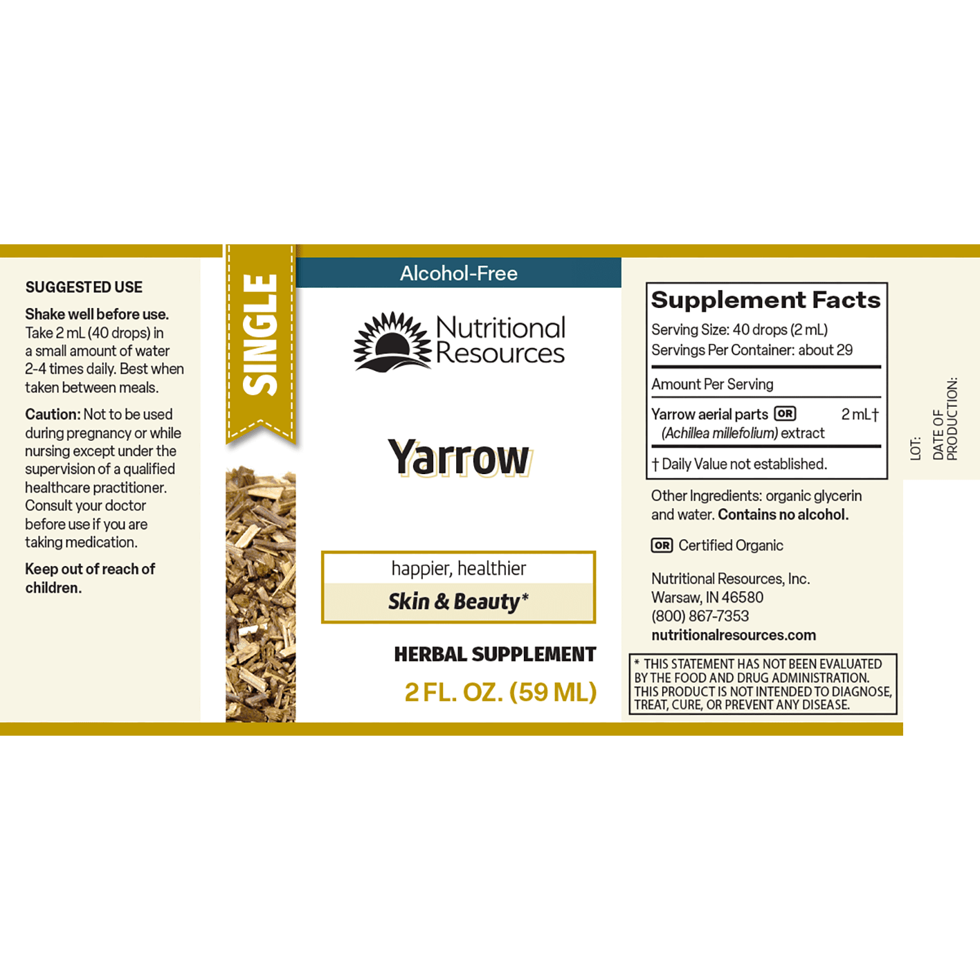 Yarrow - Nutritional Resources
