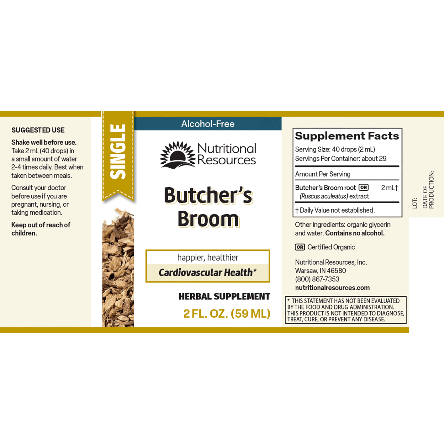 Butcher's Broom - Nutritional Resources