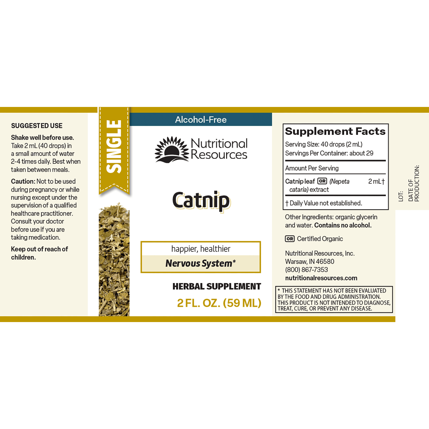 Catnip - Nutritional Resources