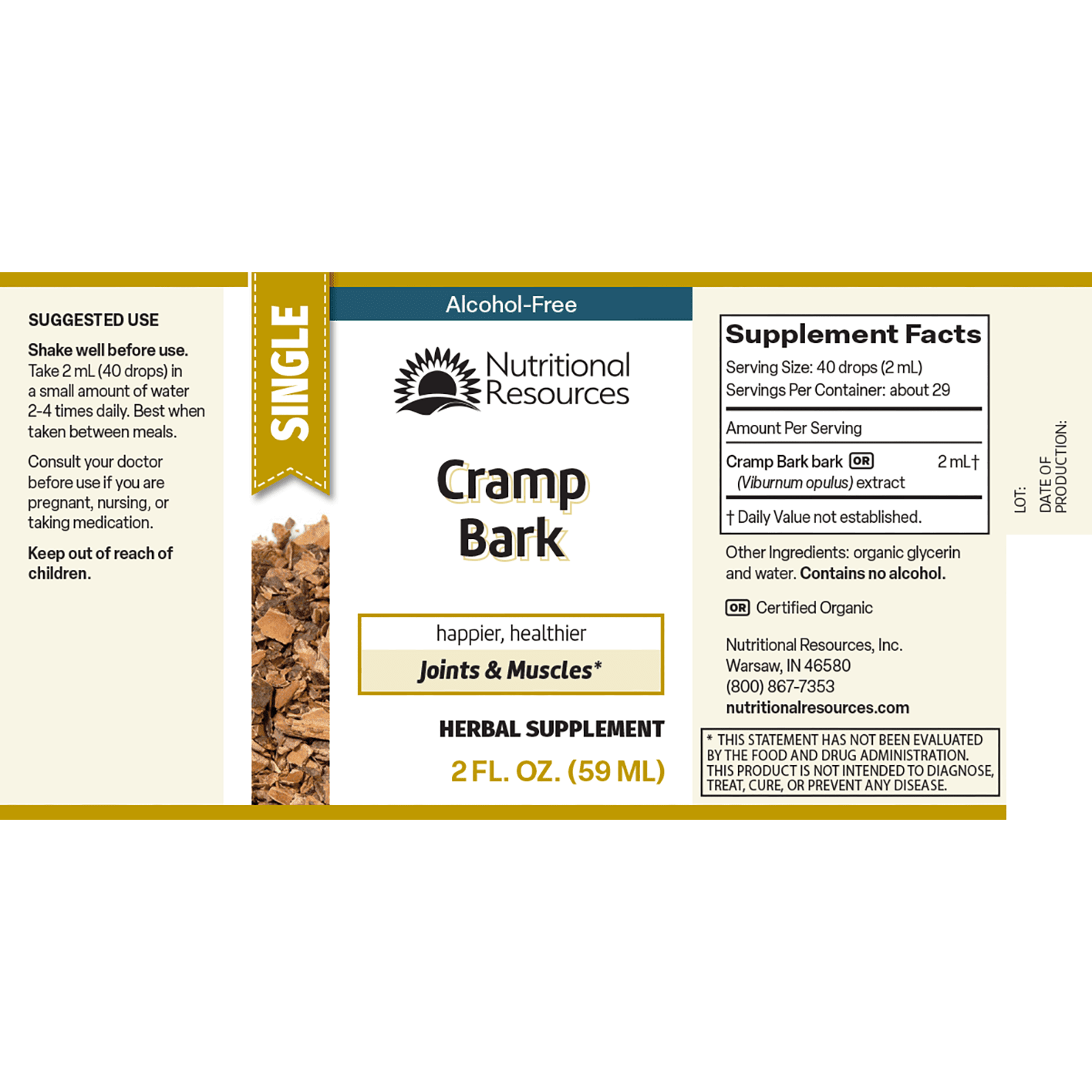 Cramp Bark - Nutritional Resources