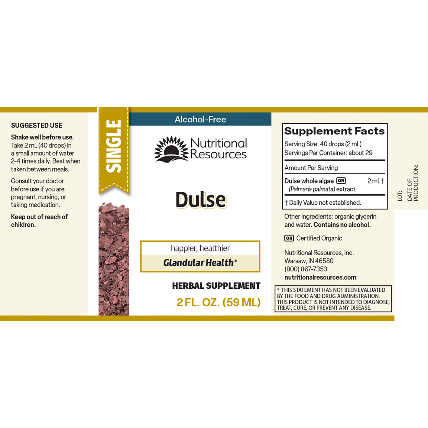 Dulse - Nutritional Resources