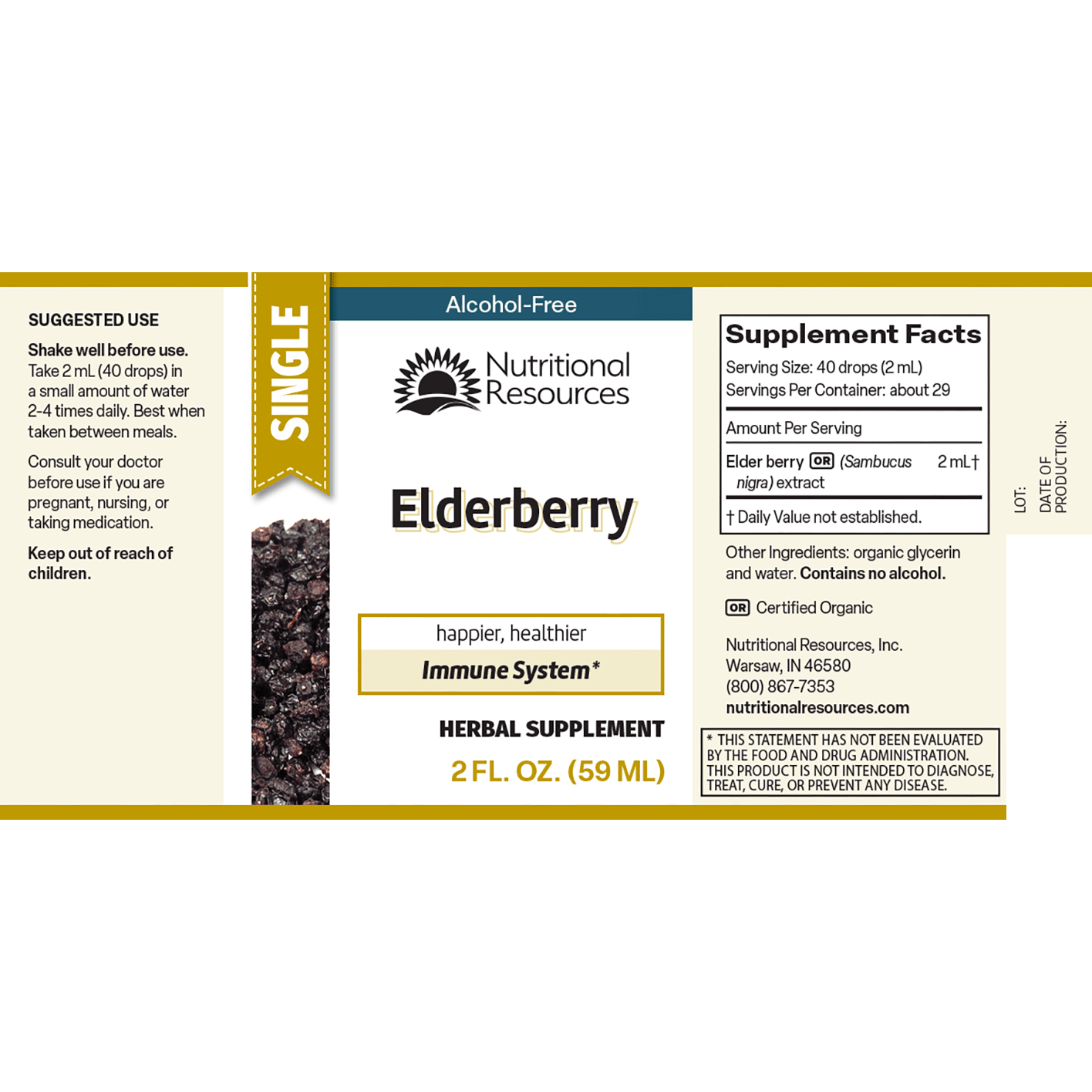 Elderberry - Nutritional Resources