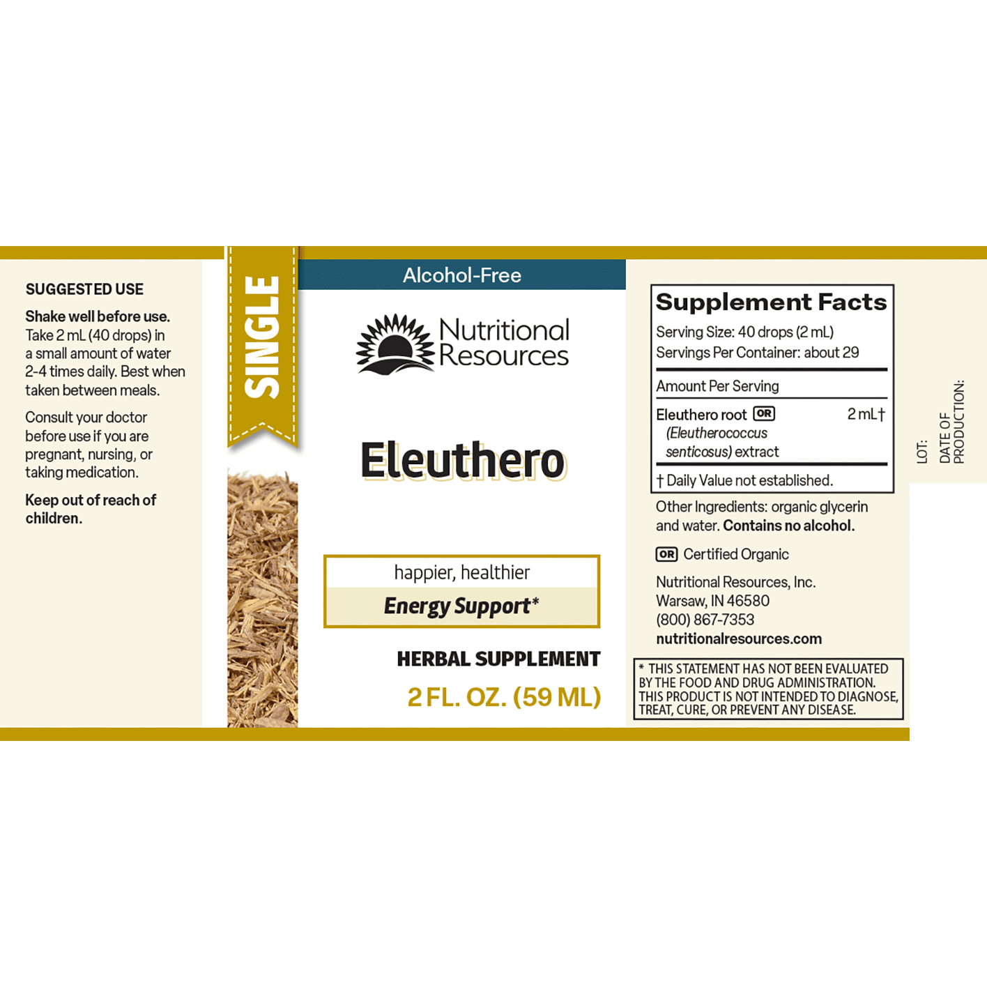 Eleuthero (Siberian Ginseng) - Nutritional Resources