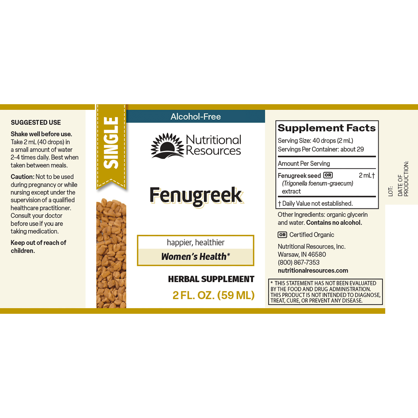 Fenugreek - Nutritional Resources