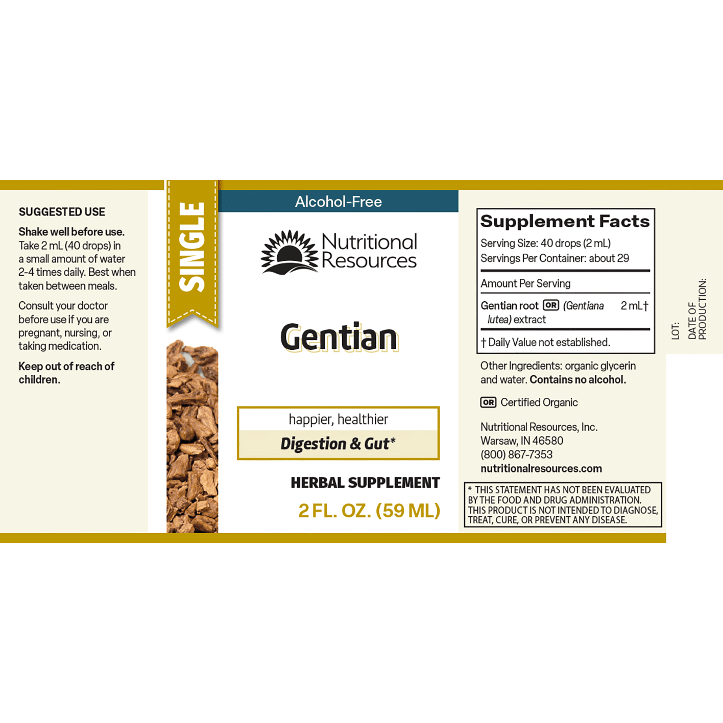 Gentian - Nutritional Resources