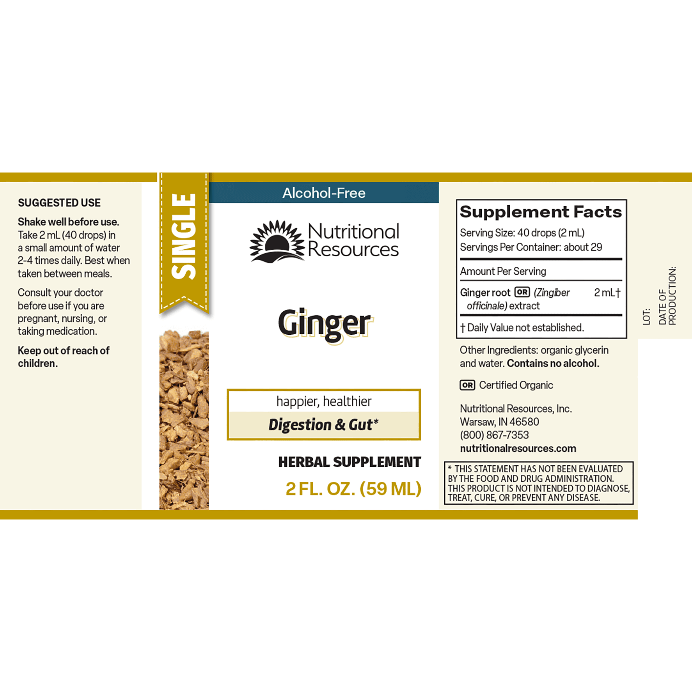 Ginger - Nutritional Resources