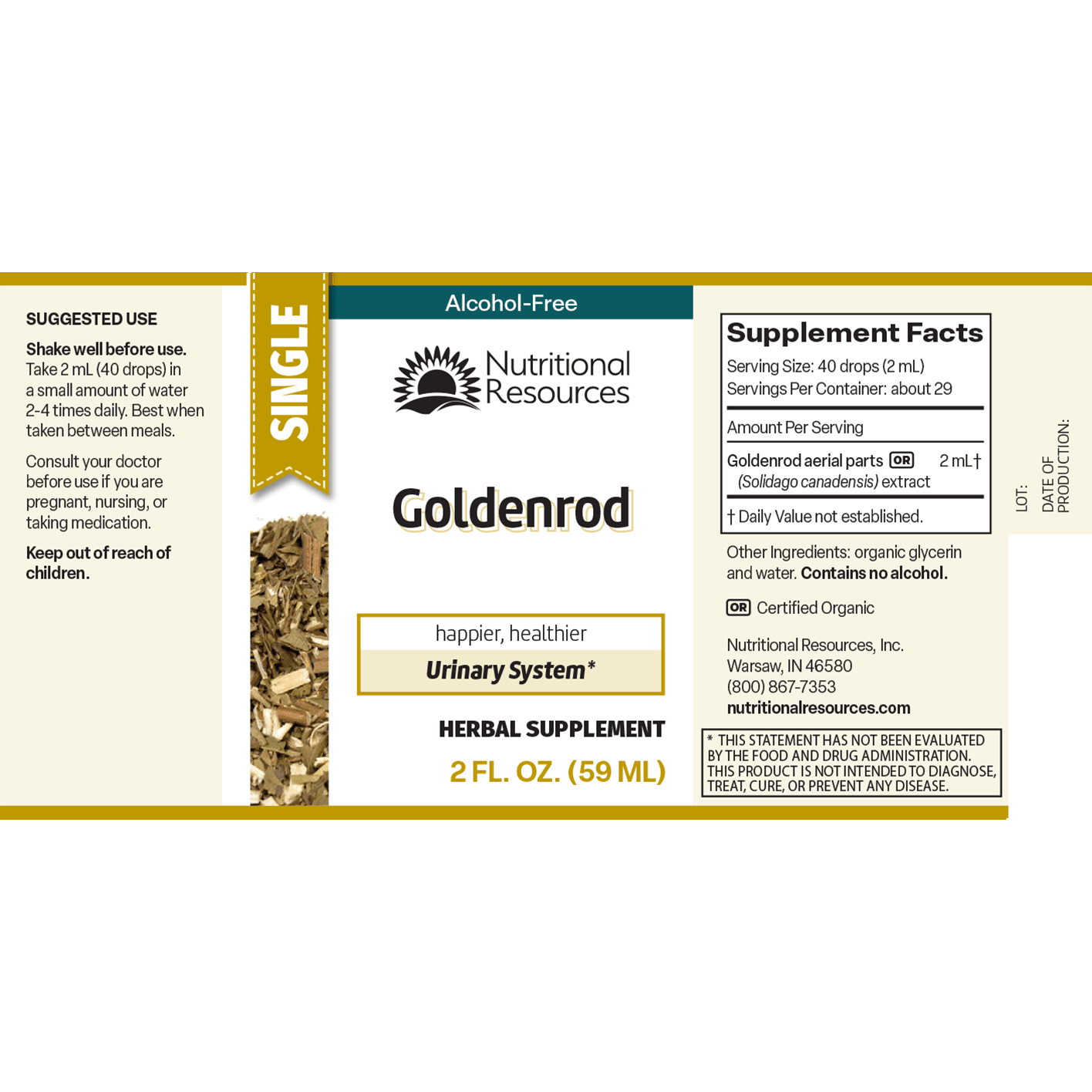 Goldenrod - Nutritional Resources