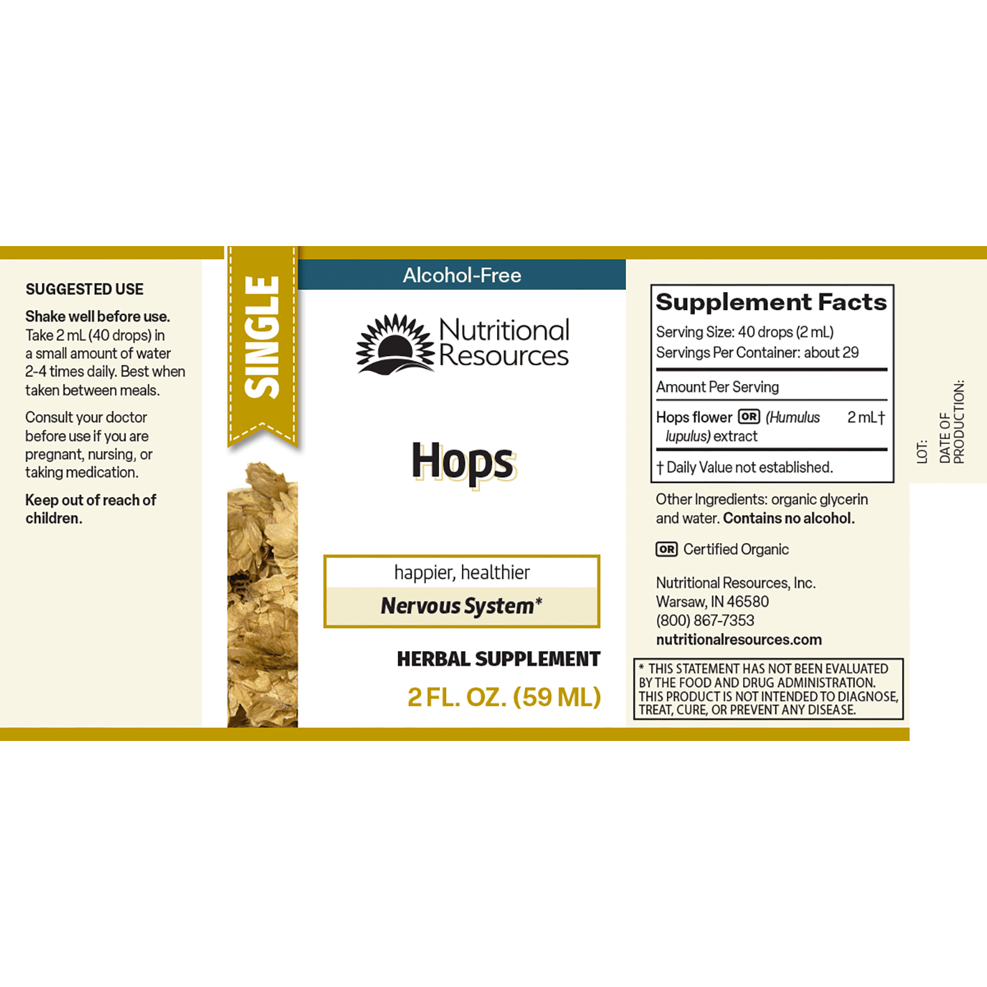 Hops - Nutritional Resources