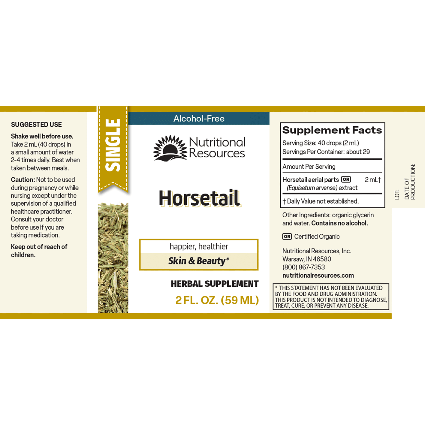 Horsetail - Nutritional Resources