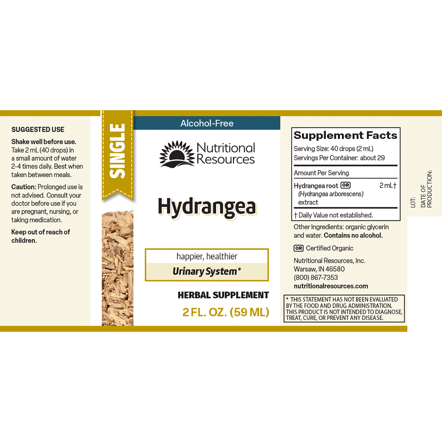 Hydrangea - Nutritional Resources