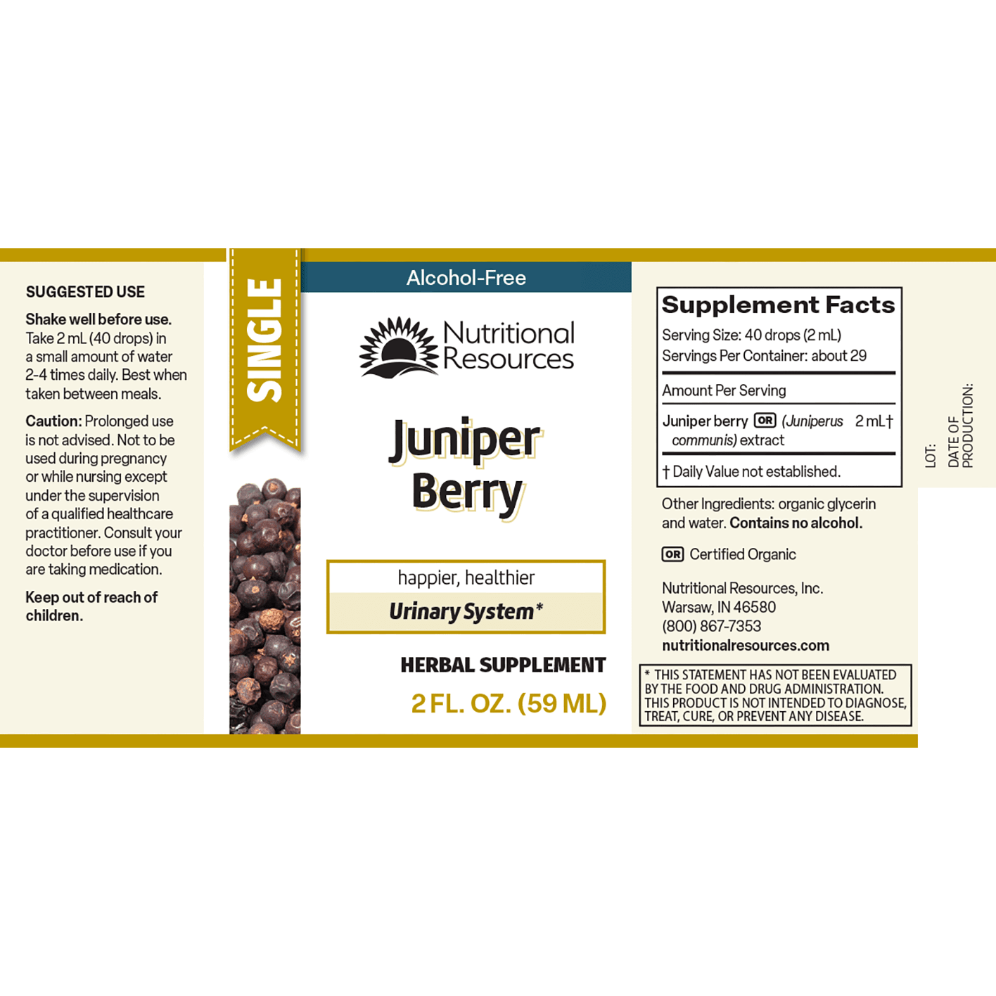 Juniper Berry - Nutritional Resources