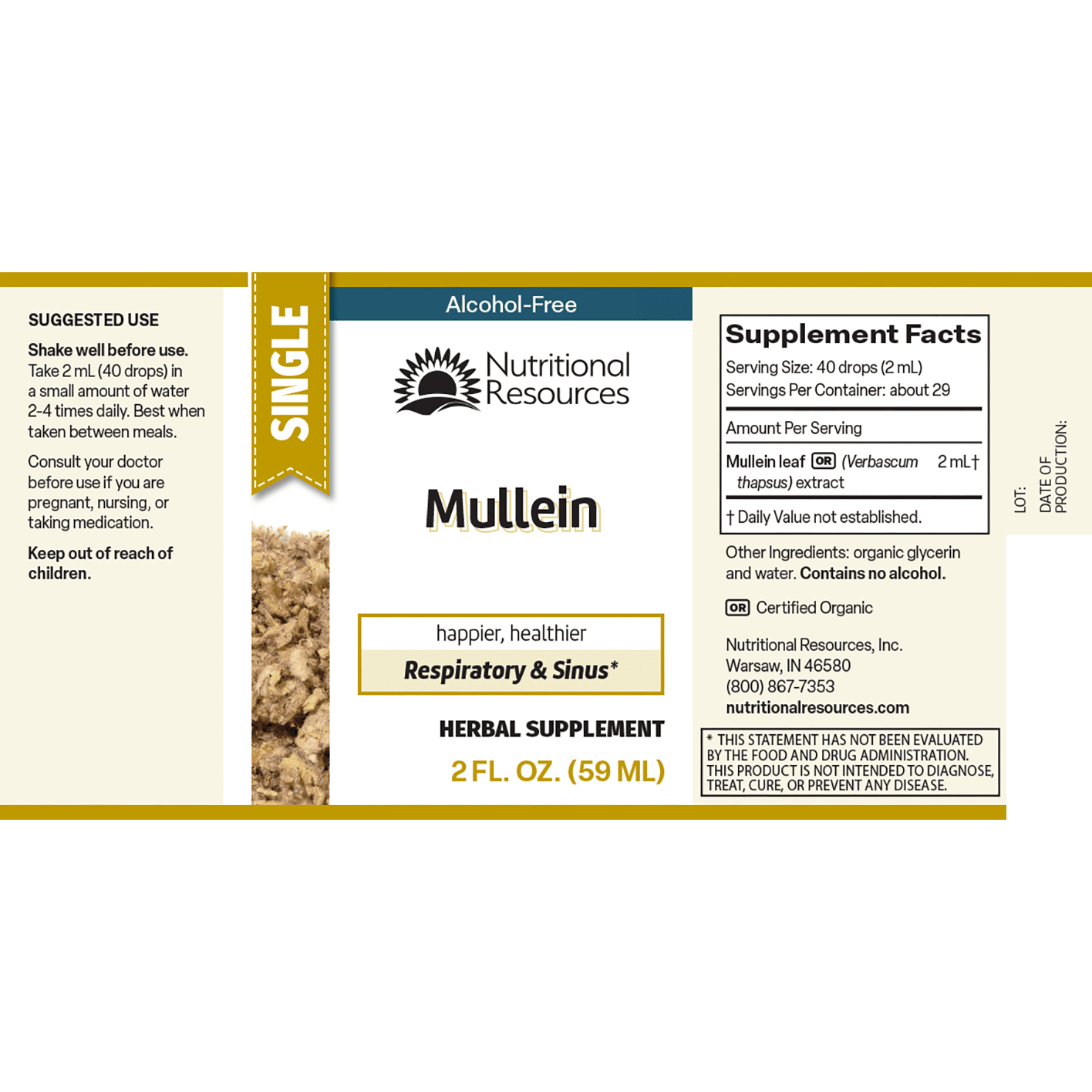 Mullein - Nutritional Resources