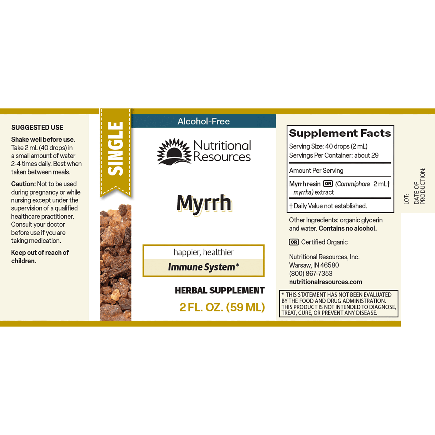 Myrrh - Nutritional Resources