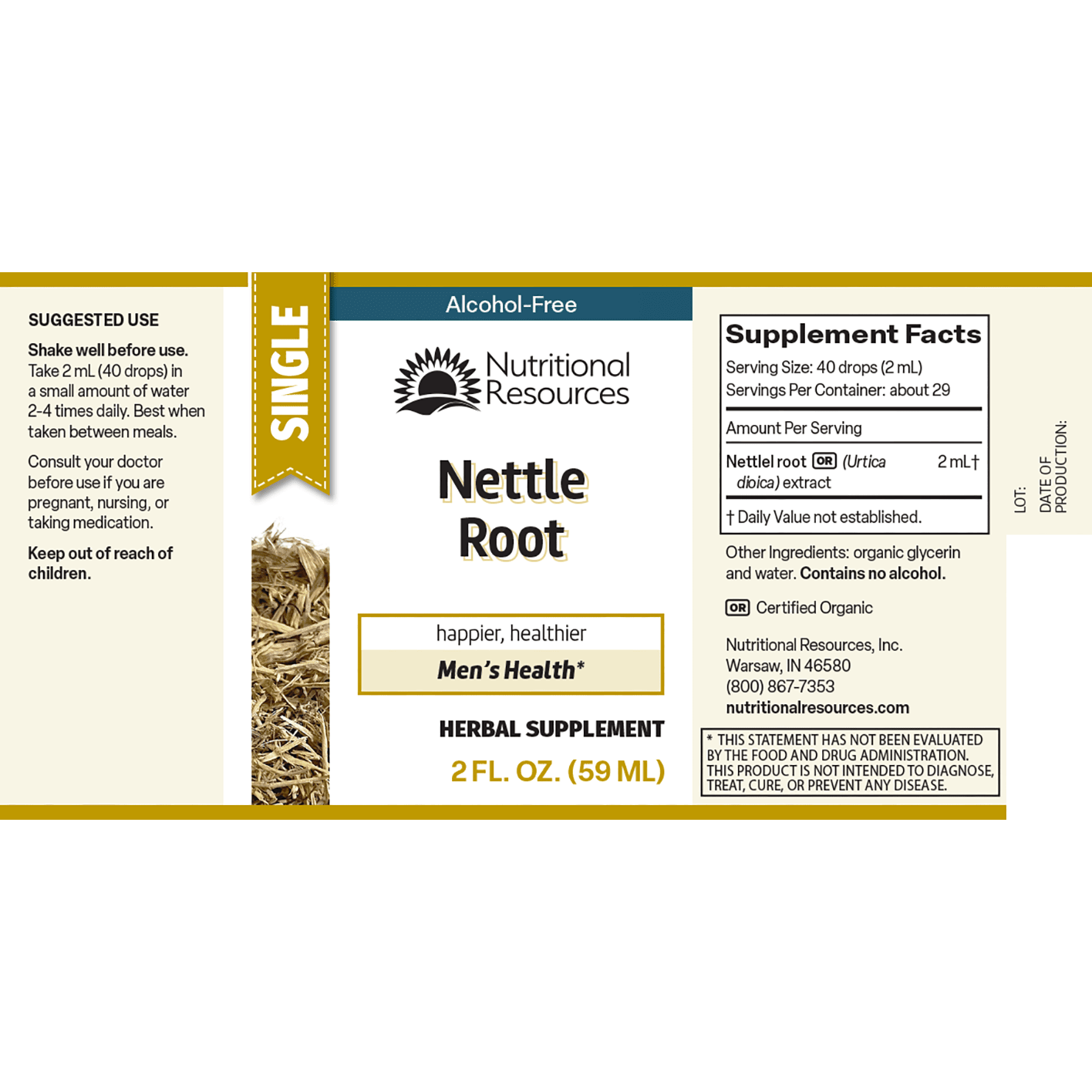 Nettle Root - Nutritional Resources