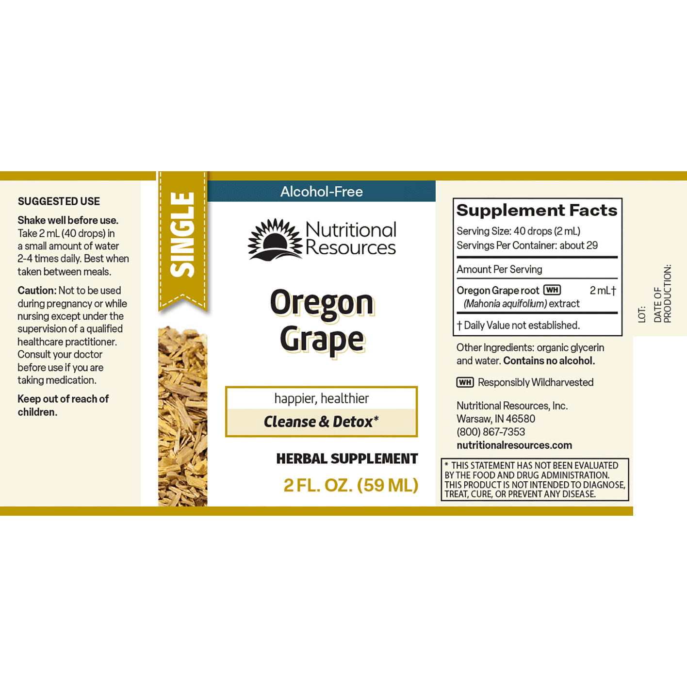Oregon Grape - Nutritional Resources