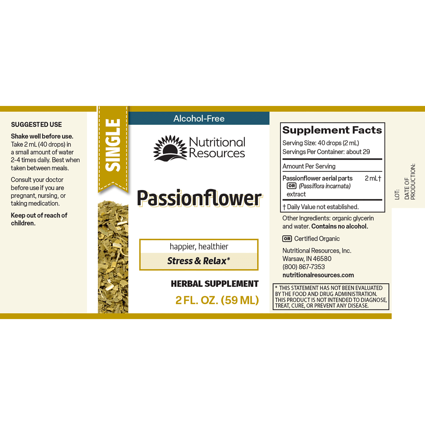 Passionflower - Nutritional Resources