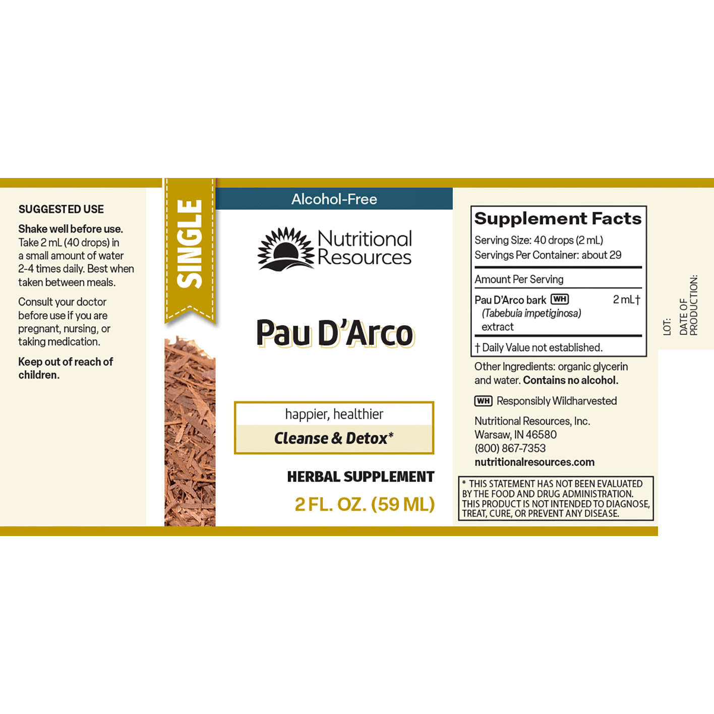 Pau D'Arco - Nutritional Resources