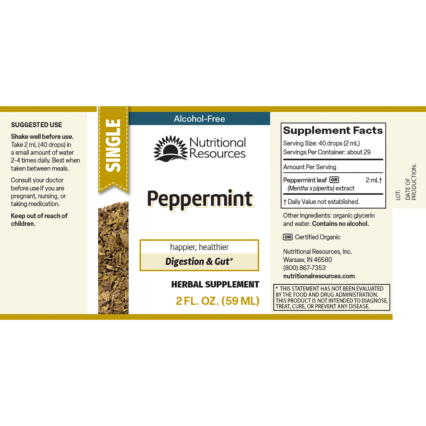 Peppermint - Nutritional Resources
