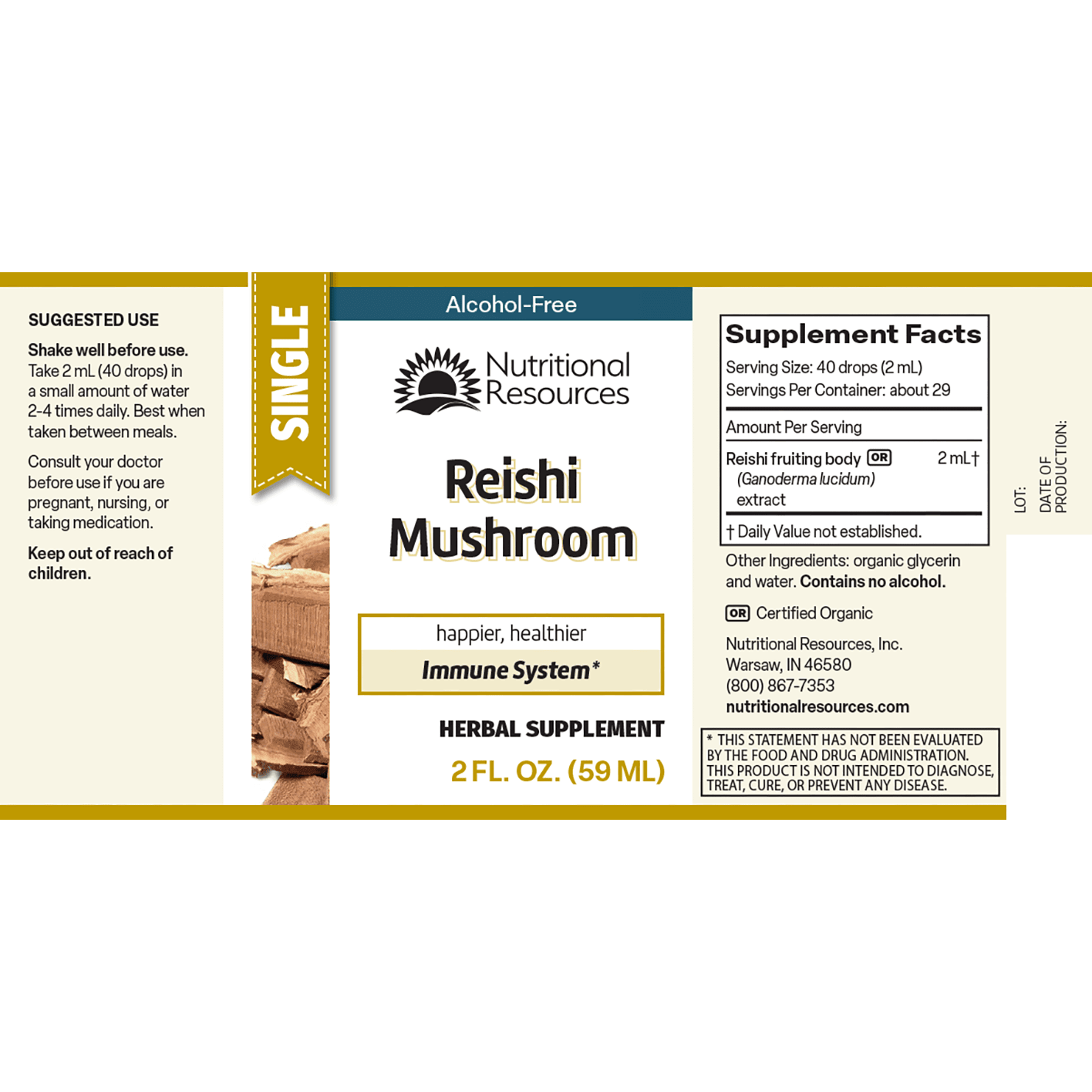 Reishi Mushroom - Nutritional Resources