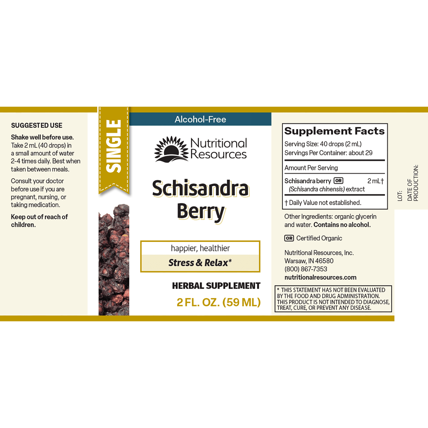 Schisandra Berry - Nutritional Resources