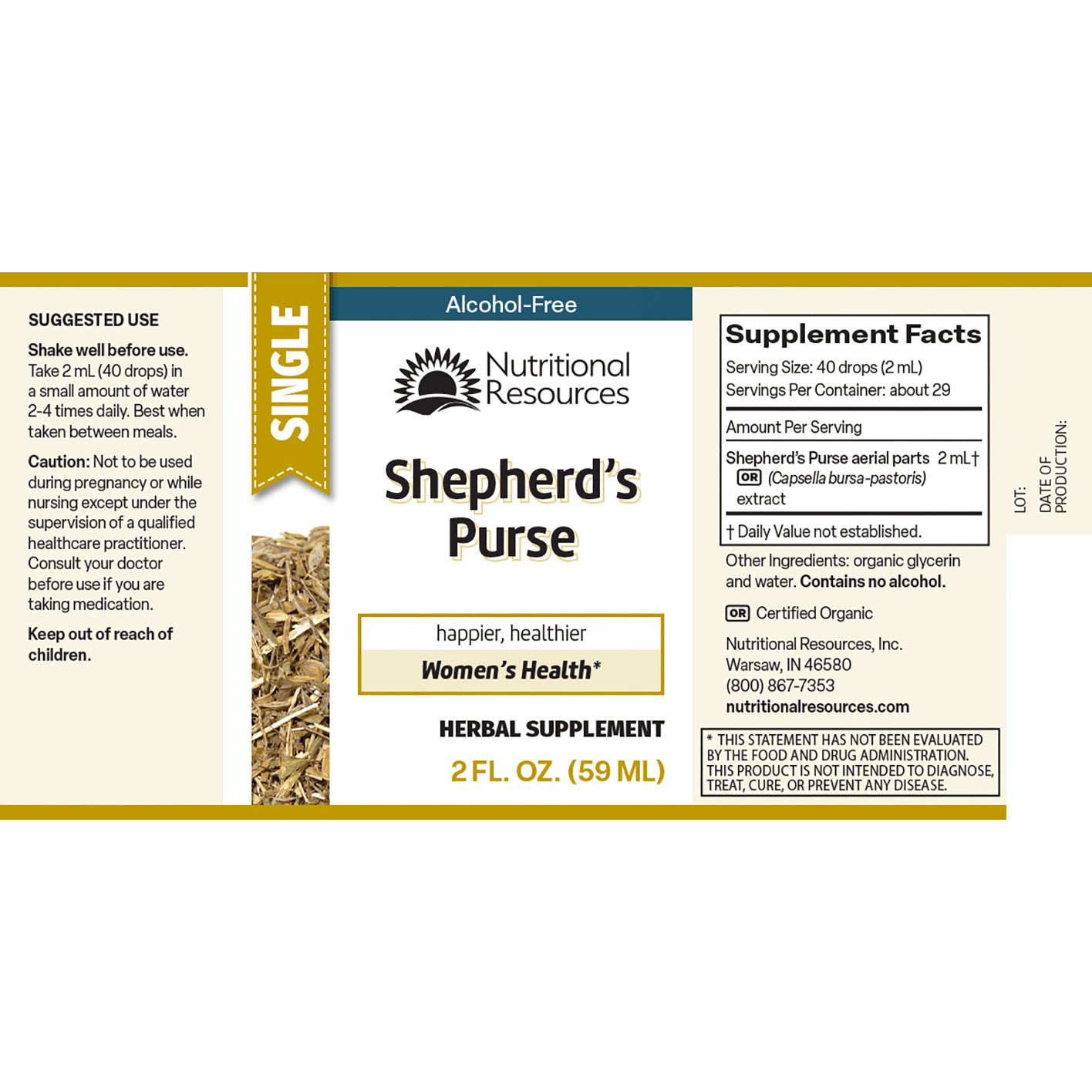 Shepherd's Purse - Nutritional Resources