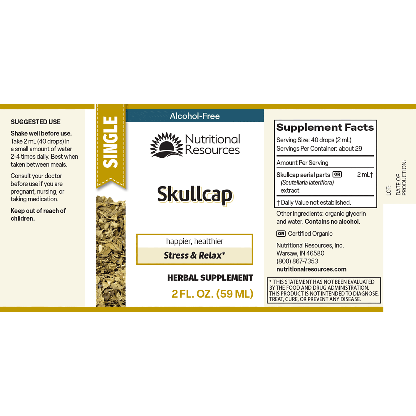 Skullcap - Nutritional Resources