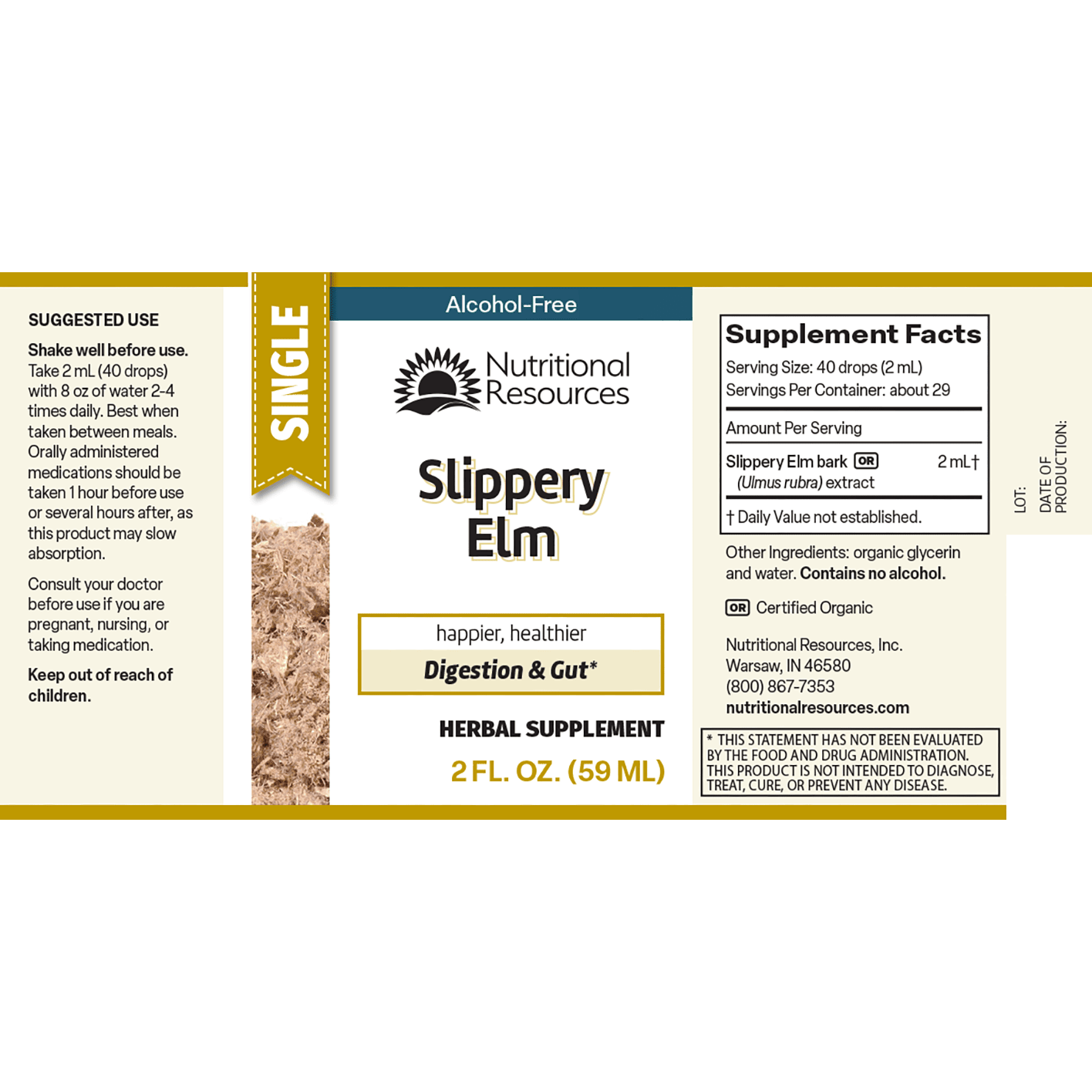 Slippery Elm - Nutritional Resources