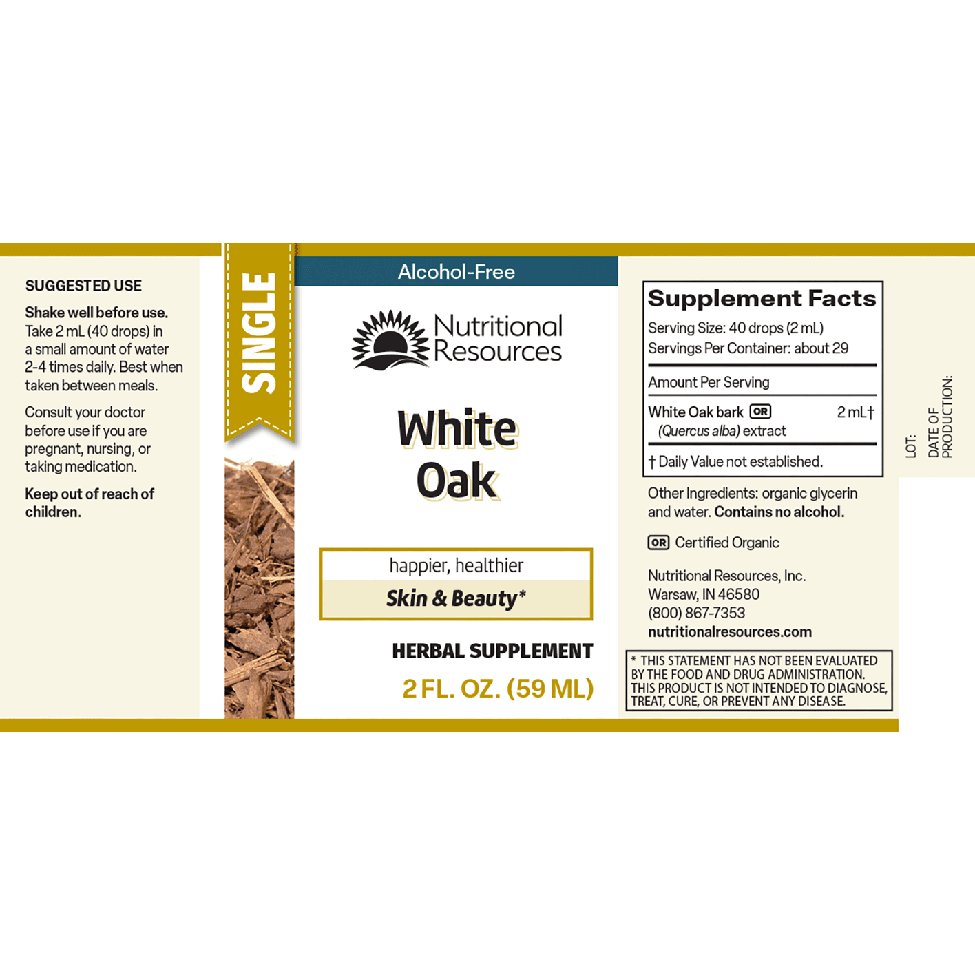 White Oak - Nutritional Resources