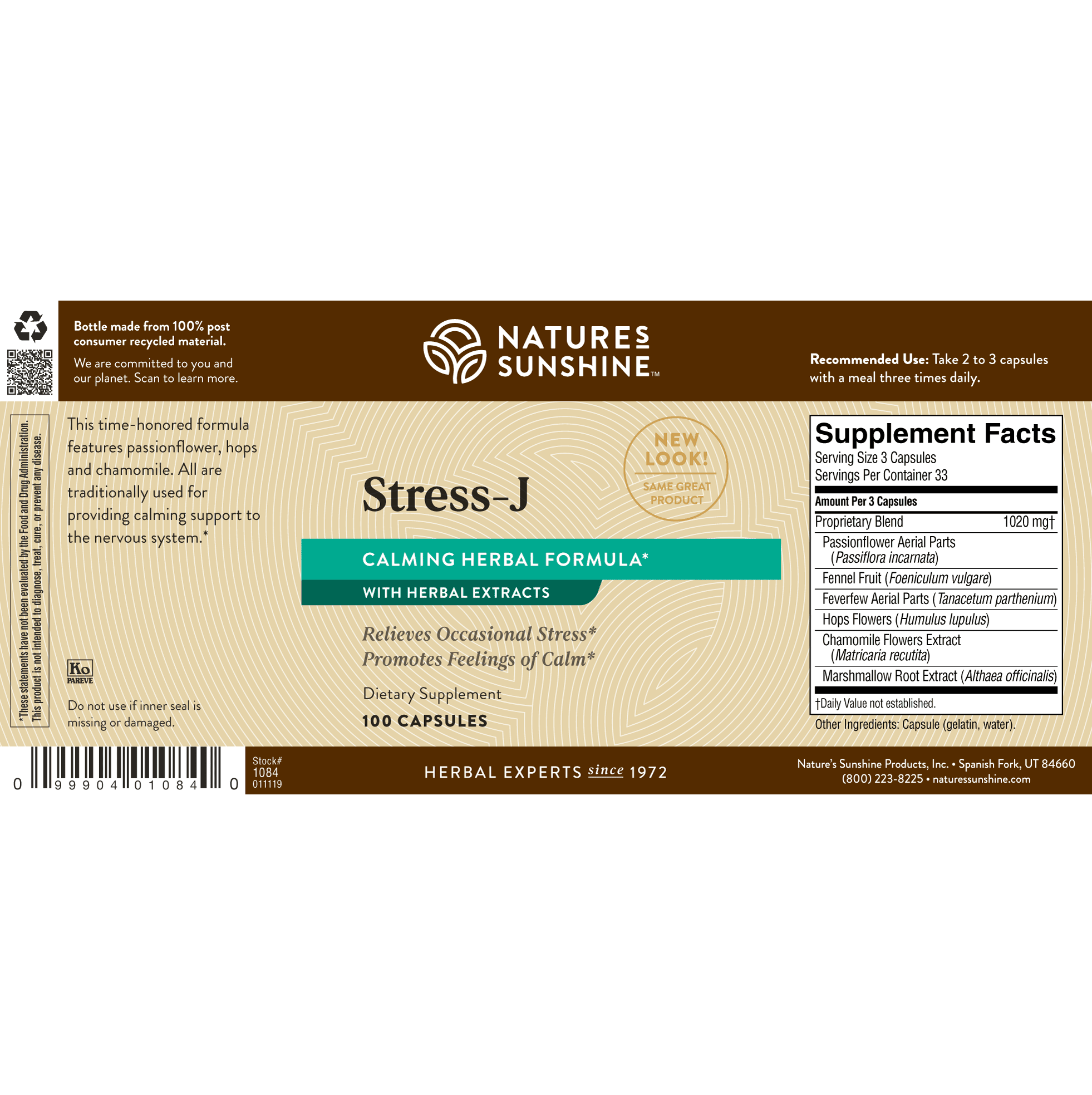 Stress - J - Nutritional Resources