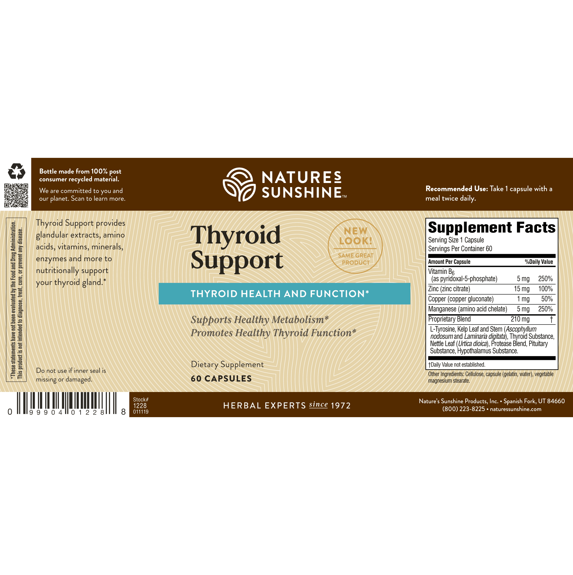 Thyroid Support - Nutritional Resources