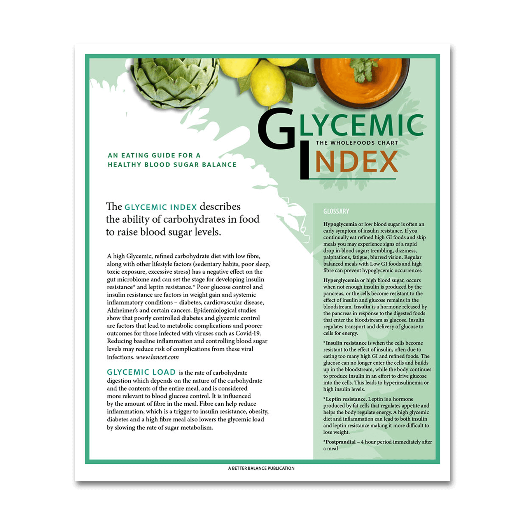 Glycemic Index Chart