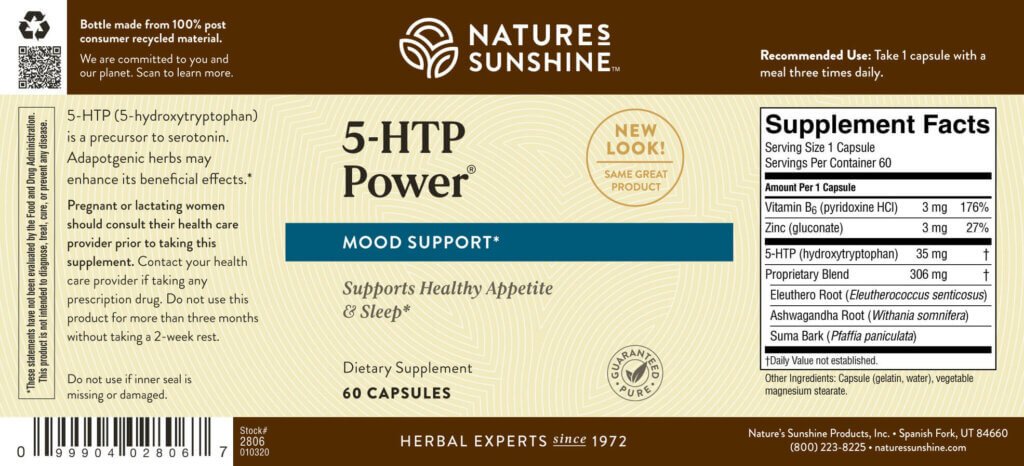5 - HTP Power - Nutritional Resources