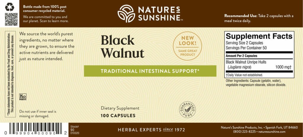 Black Walnut - Nutritional Resources