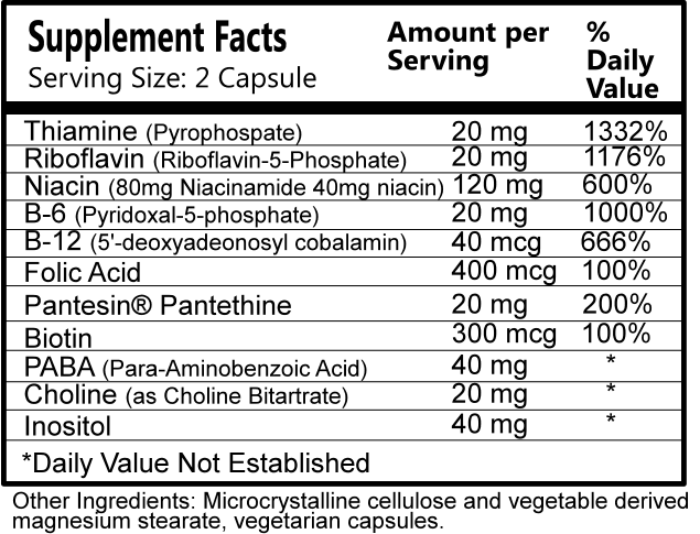 Activated B-Complex | Nutritional Resources