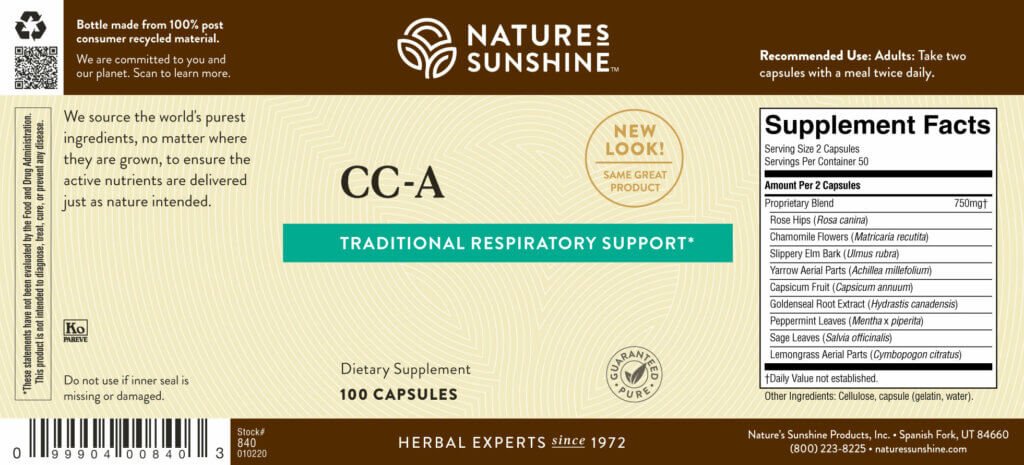 CC - A - Nutritional Resources