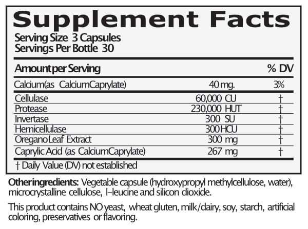 Candida Free with Enzymes