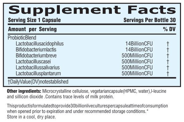 ProDophilus - Nutritional Resources
