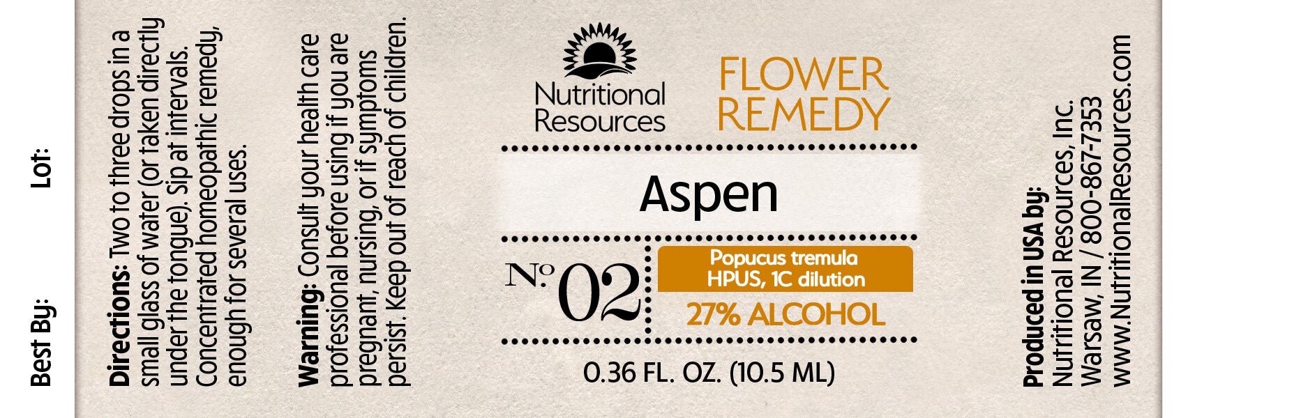 Aspen - Nutritional Resources